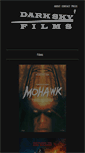 Mobile Screenshot of darkskyfilms.com
